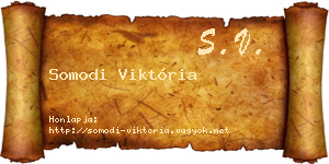 Somodi Viktória névjegykártya